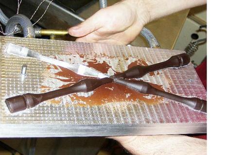 Des outils de la plasturgie au service du chocolat