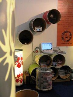 Le trendy Tub, le baril décoré écologique !