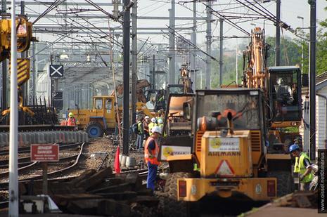 Le chantier du pont SNCF-3 (10 mai)