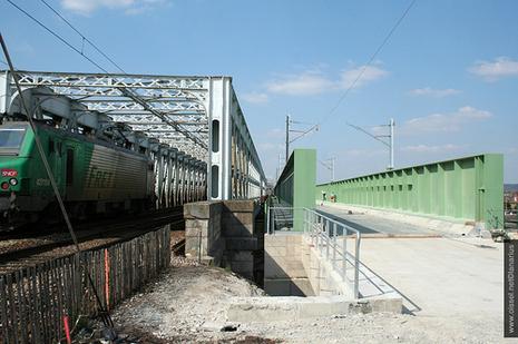 Le chantier du pont SNCF-1 (10 avr.)
