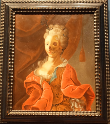 Vanity, Portrait of a Lady, maître autrichien 18e s