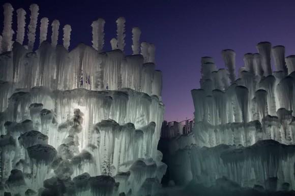 Ice Castles in Silverthorne, Colorado