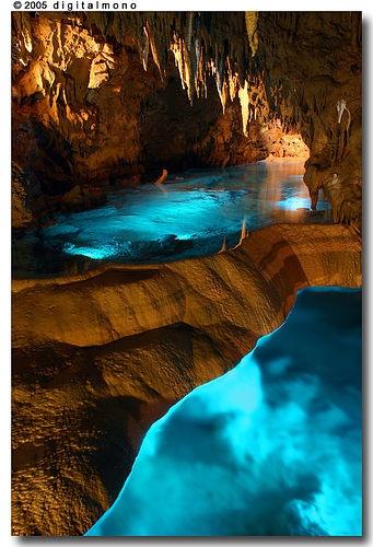 Illuminated Caves – Okinawa, Japan