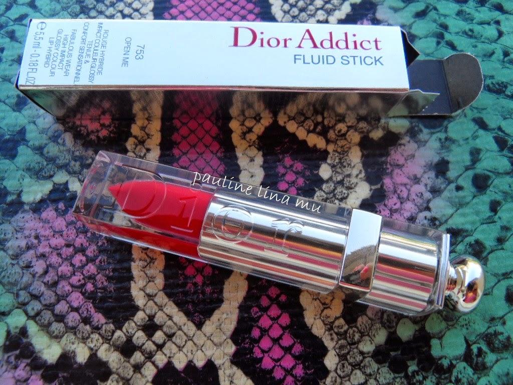 ♥ Dior addict fluid stick open me