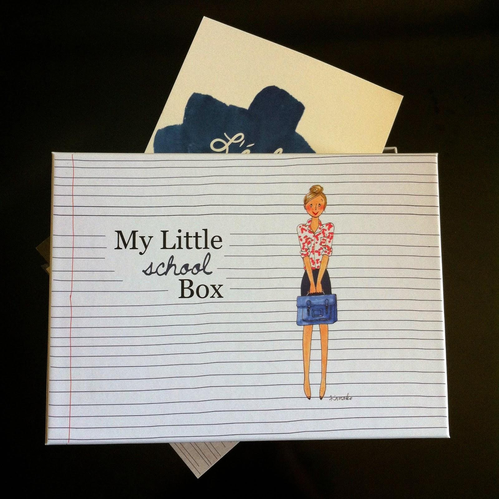 MY LITTLE [SCHOOL] BOX...PAR HAYLEY