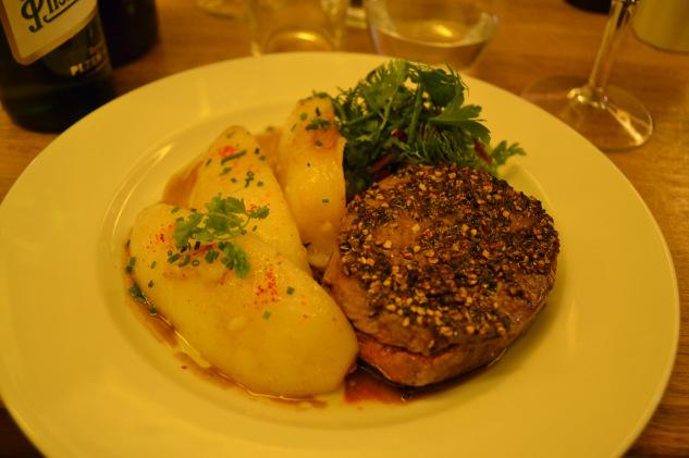 Un soir au Bistrot Urbain Le filet de bœuf / Copyright Julien Tissot