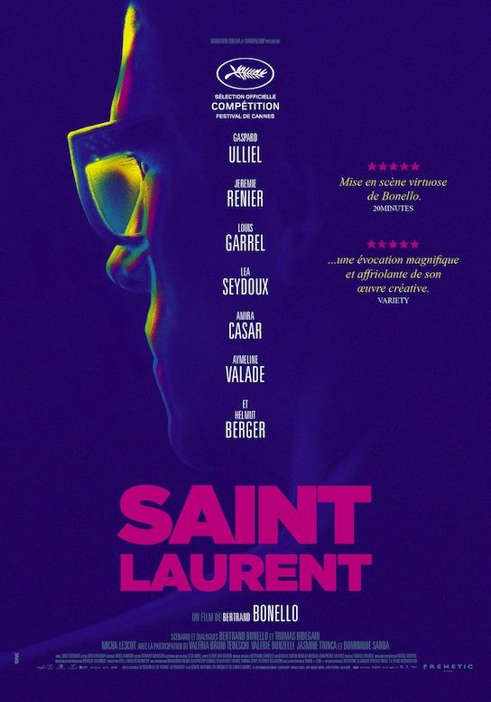 saintlaurent poster fr it Saint Laurent au cinéma : YSL ou la face obscure du génie.