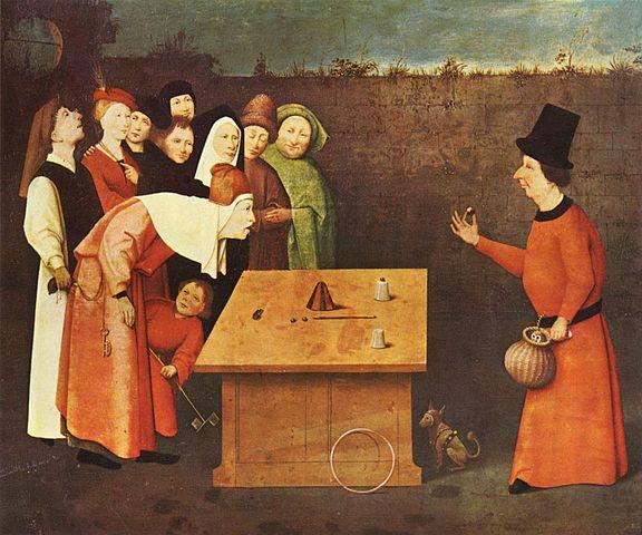 Médias sociaux et statistiques : la grande illusion Hieronymus Bosch: The Conjurer, 1475-1480.