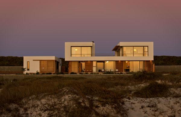 Maison des dunes en Afrique du Sud