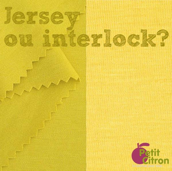 Quelle est la différence entre interlock et jersey? Paperblog