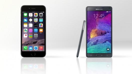 Sous la pression d'Apple qui a annoncé des ventes record de son iPhone 6, Samsung lance le Galaxy Note