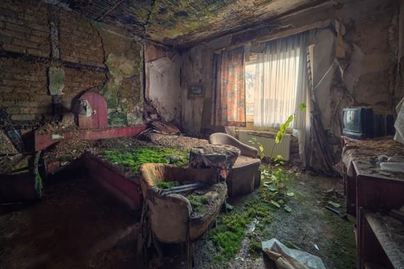 Abandoned Hotel Room