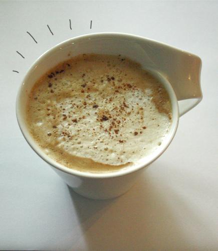 Recette de café latte à la citrouille épicée