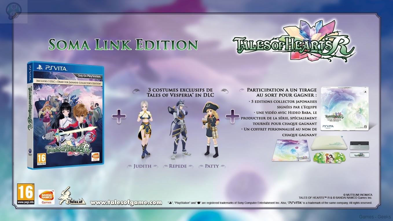 Précommande Tales of Hearts R Edition Day One tales hearts r Précommande Tales of Hearts R Edition Day One TALES OF HEARTS R precommande collector