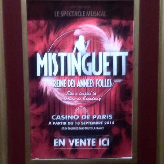 Ce soir j'ai découvert #Mistinguett, le spectacle musical avec #CarmenMariaVega (j'aime TELLEMENT cette fille!) et j'ai passé une bien belle soirée (j'en parle bientôt sur le #blog)  #SortiràParis