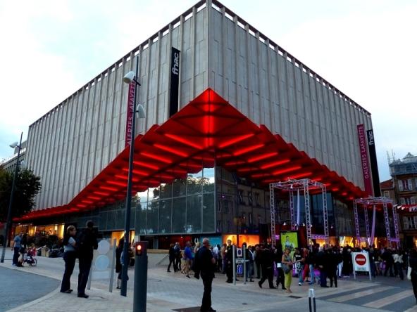 Une nouvelle marquise pour célébrer la fin des travaux de rénovation des Galeries Lafayette de Metz Metz Marquise Galeries Lafayette 1