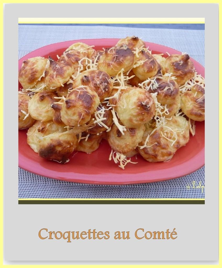 Croquettes de pommes de terre au comté Croquettes de pommes de terre au comté