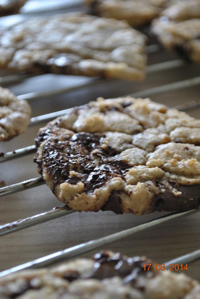 Cookies pépites de chocolat, moelleux et croustillants