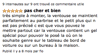 Choix du support de fixation voiture iPhone 6