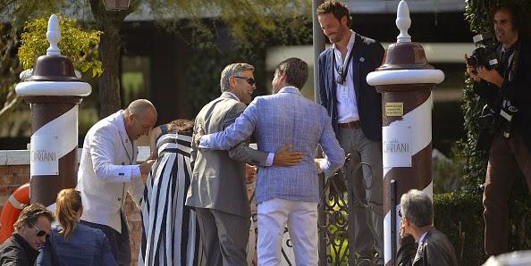 Le mariage de Georges Clooney et de Amal Alamuddin à Venise.