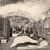 Livret de photographies dans les caves Henri Abelé - Reims 14-18