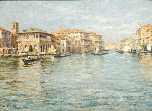 Venezia, Il Canal Grande verso Vendramin