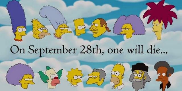 Triste nouvelle un personnage des Simpson meurt.