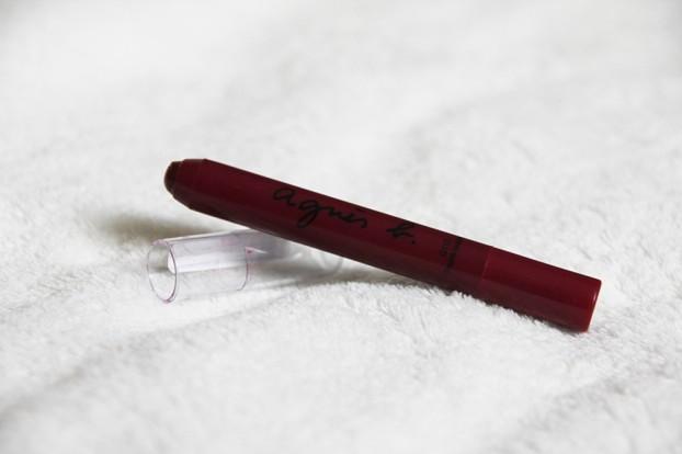 Mon top 5 des rouges à lèvres d’automne rouge à lèvre automne prune jean d'estrees modelco agnes b