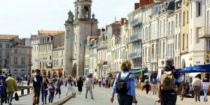 La Rochelle : le Vieux Port piéton, fin 2017