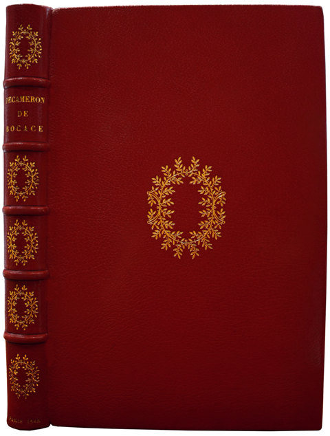 Edition originale de l’illustre traduction du Décaméron Boccace rel Edition originale de l’illustre traduction du Décaméron