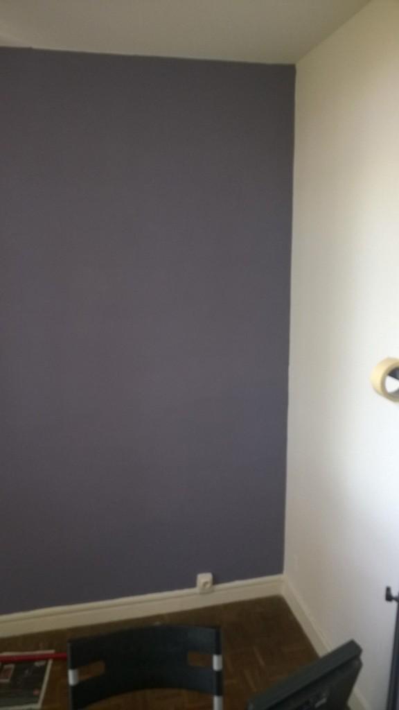 Peinture violette Peinture violette