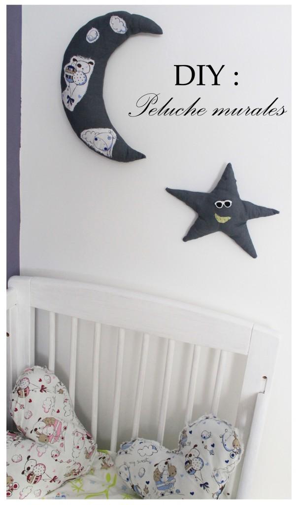DIY : lit avant-après DIY-peluche-murale