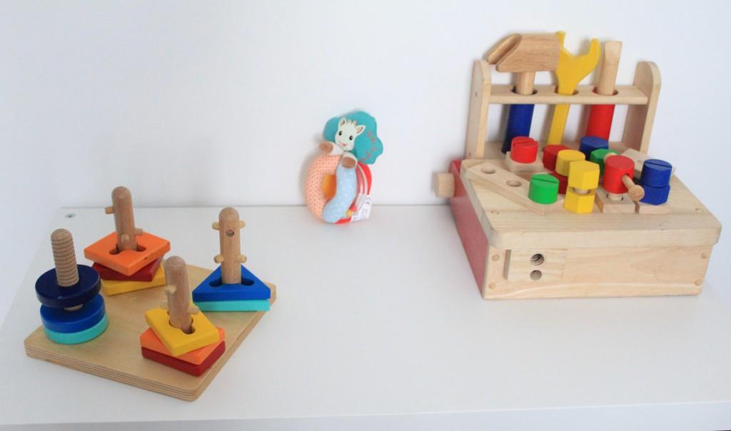 La chambre de bébé – Avant / Après jouets-bois
