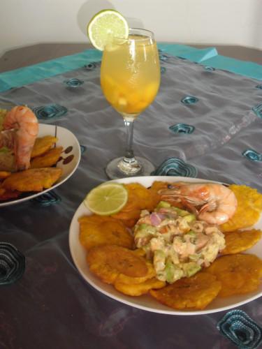 Mariscada (cocktail de fruits de mer) Sangria et mariscada 2