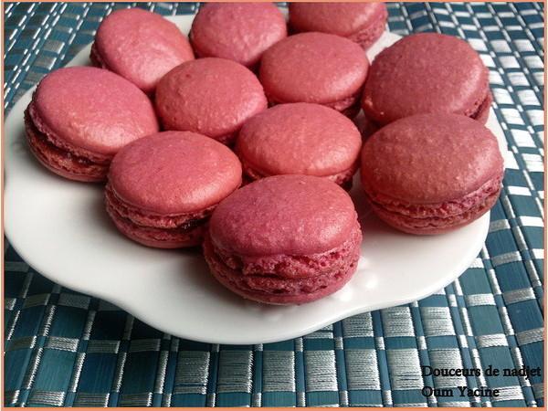 Macaraon à la framboise