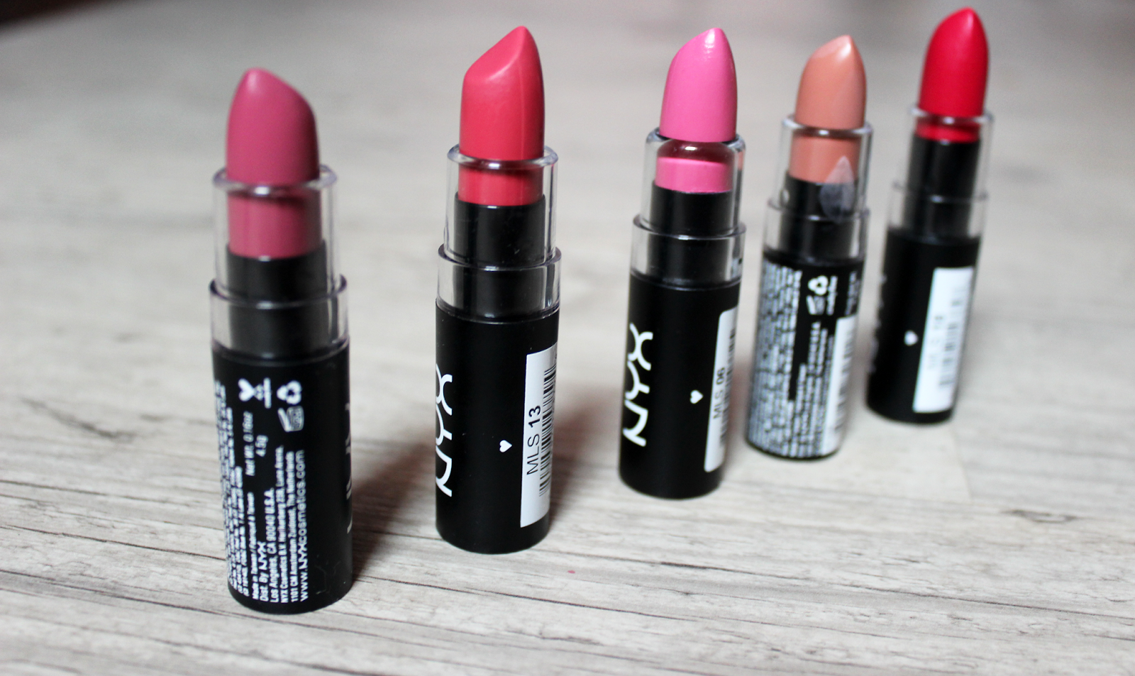 Coup de coeur (again) pour du mat à mini prix : les Matte lipsticks NYX Coup de coeur (again) pour du mat à mini prix : les Matte lipsticks NYX