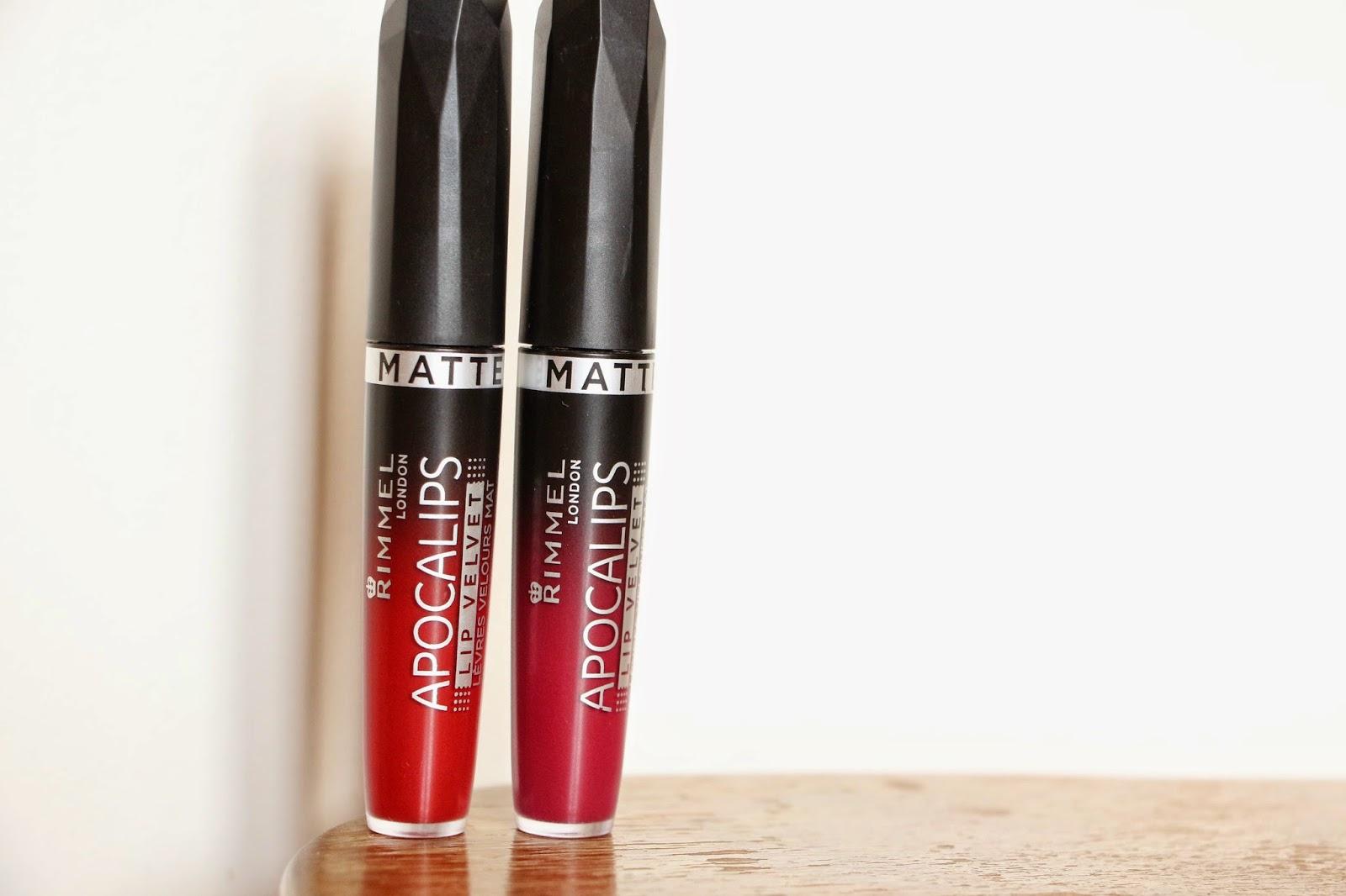 Premières impressions sur les NOUVEAUX APOCALIPS MATTE de Rimmel ; mes nouveaux chouchous de l'automne? Premières impressions sur les NOUVEAUX APOCALIPS MATTE de Rimmel ; mes nouveaux chouchous de l'automne?