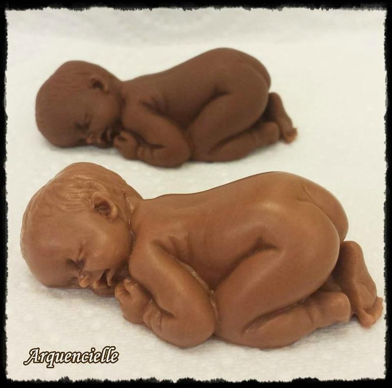 Tutoriel vidéo : Gâteau de naissance, baby shower, pas à pas, bébés en sucre