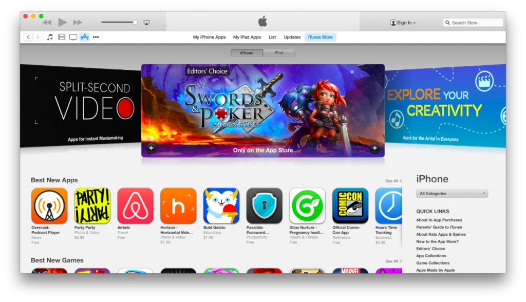iTunes 12 bêta 4 est disponible iTunes 12 Beta 1024x588