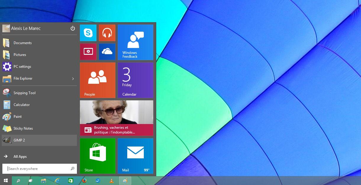 Windows 10, un système d’exploitation sur la bonne voie Enfin, le retour du menu Démarrer.