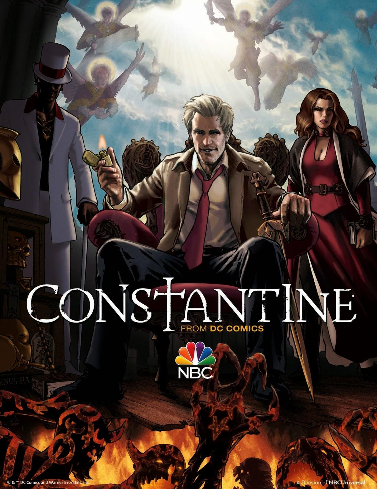 Constantine : Un poster version comic-book et une nouvelle bande-annonce ! Constantine : Un poster version comic-book et une nouvelle bande-annonce !