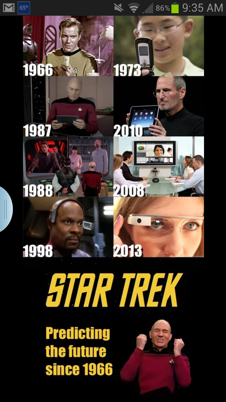 #Keurig2point0: Star Trek prédit l'avenir depuis 1966 #InfusezUneTasse #Keuriginnovation