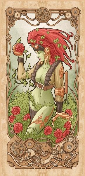 Les plus beaux dessins de Poison Ivy Poison Ivy par Luca Maresca