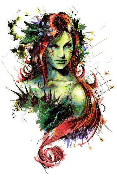 Les plus beaux dessins de Poison Ivy Poison Ivy par Vincent Vernacotola