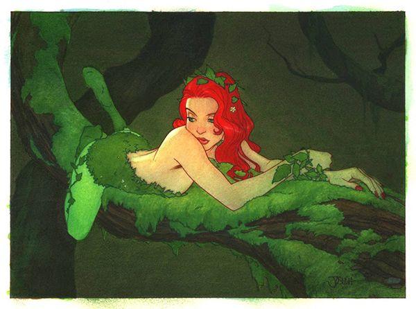 Les plus beaux dessins de Poison Ivy Poison Ivy par Joshua Middleton
