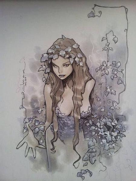 Les plus beaux dessins de Poison Ivy Poison Ivy par Olivier Coipel