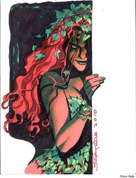 Les plus beaux dessins de Poison Ivy Poison Ivy par Steve Rude