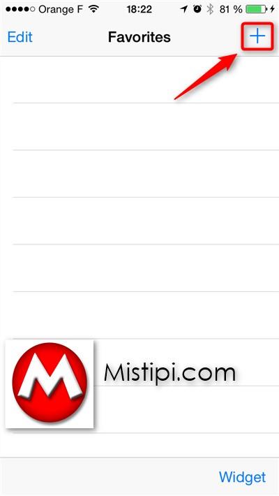 Favorites Widget pour iOS : Ajouter vos contacts favoris sur votre page Aujourd’hui Favorites Widget 2