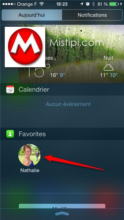 Favorites Widget pour iOS : Ajouter vos contacts favoris sur votre page Aujourd’hui Favorites Widget 10