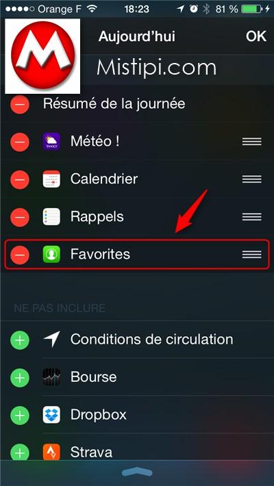 Favorites Widget pour iOS : Ajouter vos contacts favoris sur votre page Aujourd’hui Favorites Widget 9